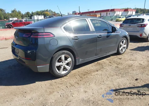 2014 Chevrolet Volt из США, поврежденный, VIN 1G1RB6E46EU128056